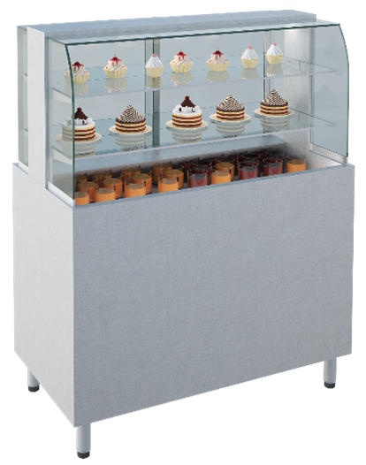 Cabinet with two shelves