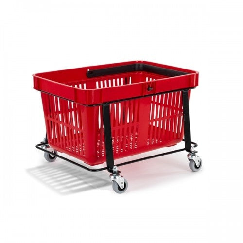 Shopping Basket Holder Stand, 27 L