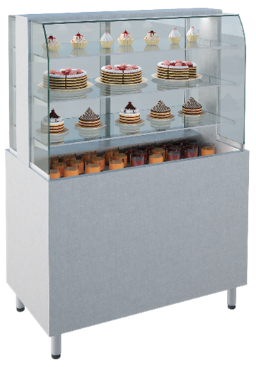 Cabinet with three shelves