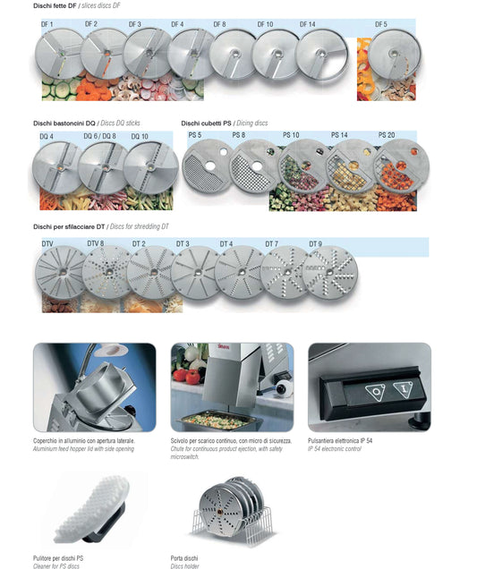 Vegetable & Fruit Cutter, 350 kg/h, 0.515 kW