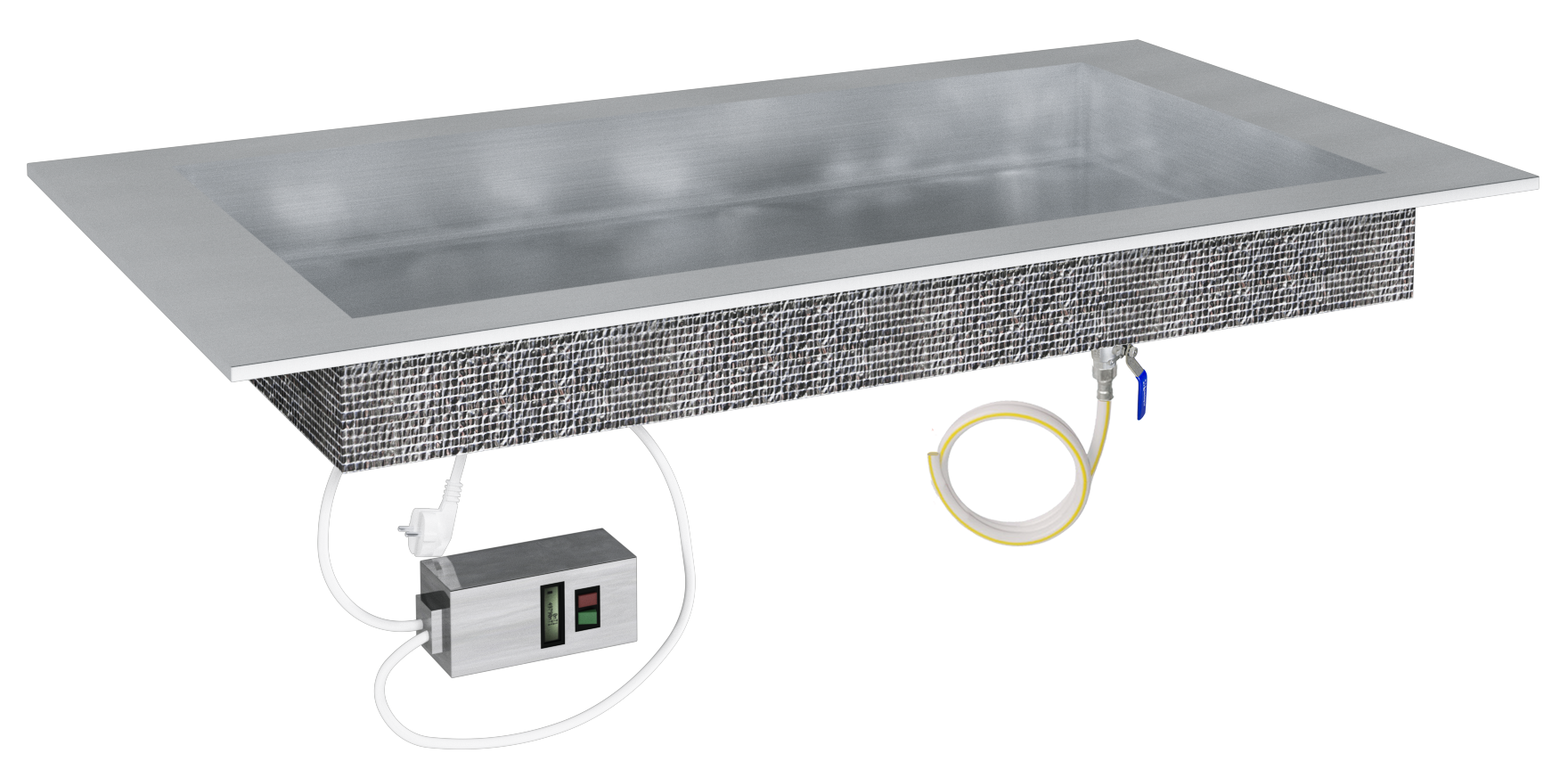 Drop-in warming tray   (depth 110 mm)