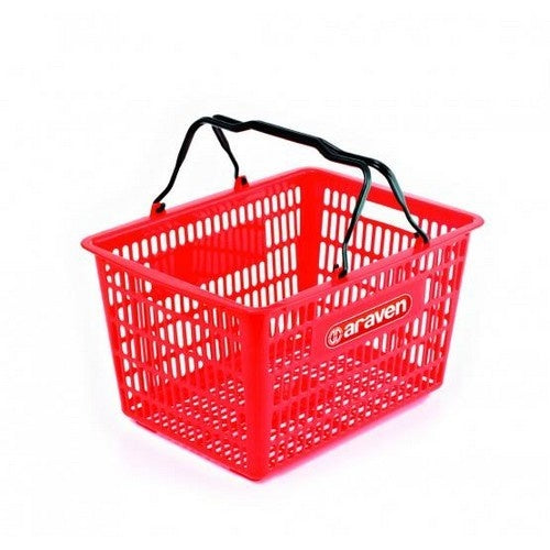 Hand Shopping Basket, 22 L, Polypropylene
