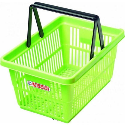 Hand Shopping Basket, 22 L, Polypropylene