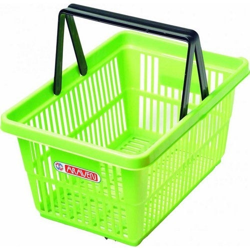 Hand Shopping Basket, 22 L, Polypropylene