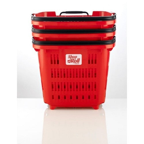 Wheeled Shopping Basket, 52 L, 37 kg