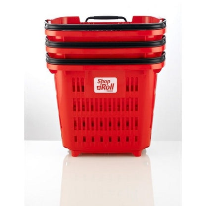 Wheeled Shopping Basket, 52 L, 37 kg