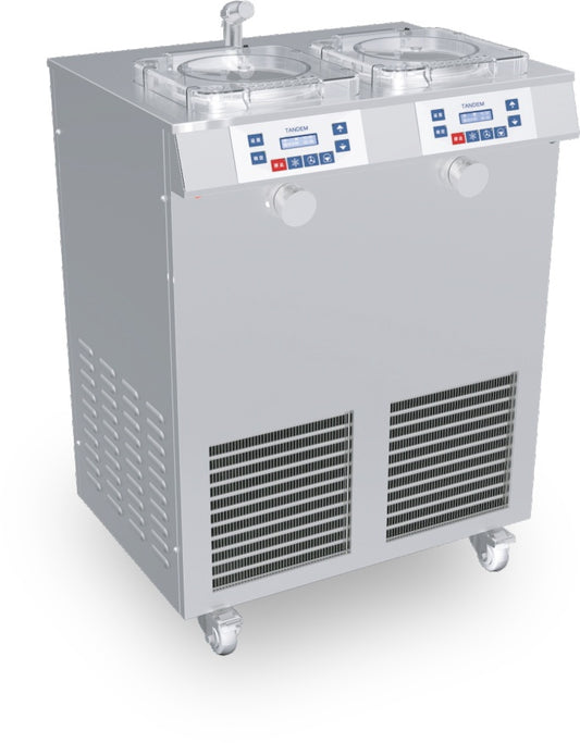 Tandem Batch Freezer, 2 kW, Air-Cooled