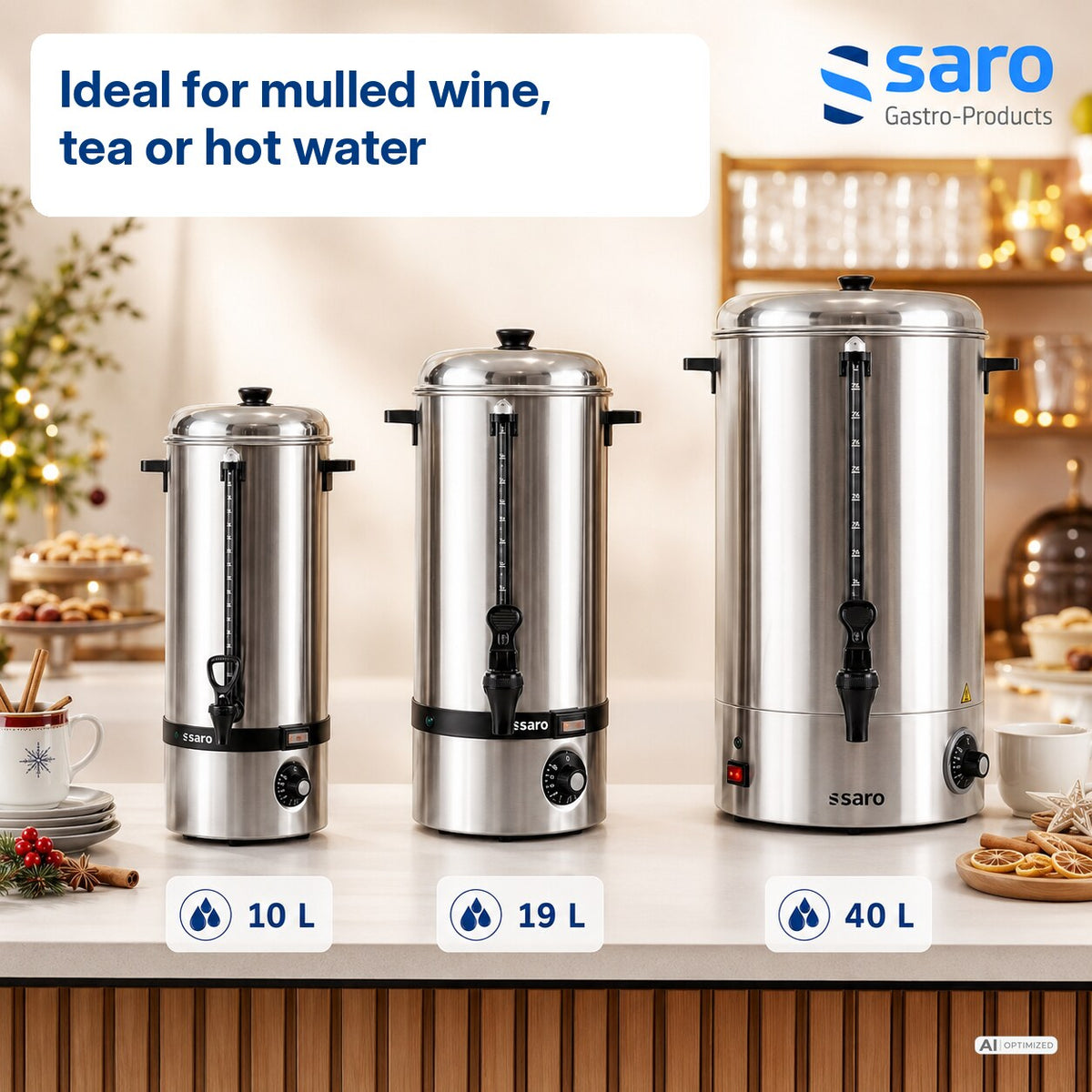Saro HOT DRINK, features