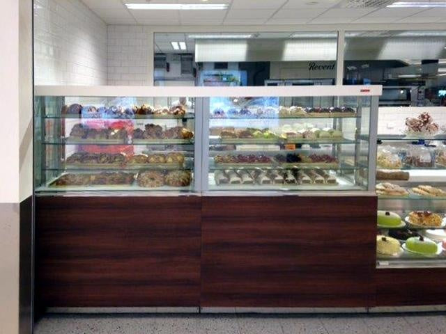 Barcellona Serve-Over Counter, Refrigerated & Hot