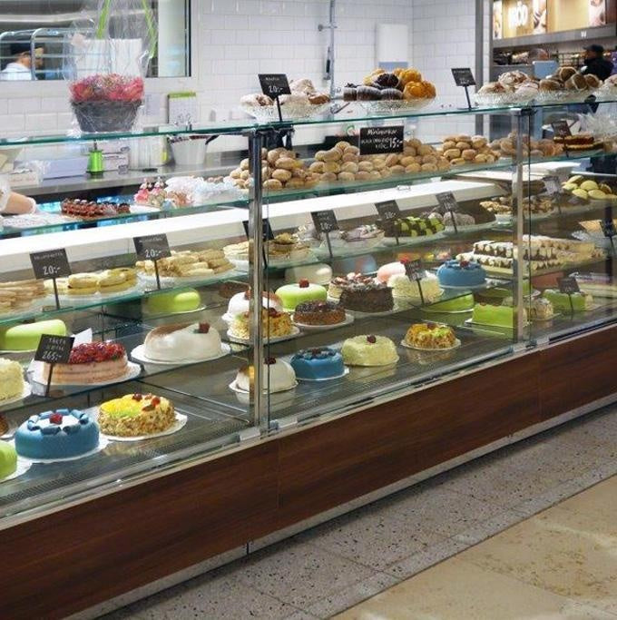 Barcellona Serve-Over Counter, Refrigerated & Hot