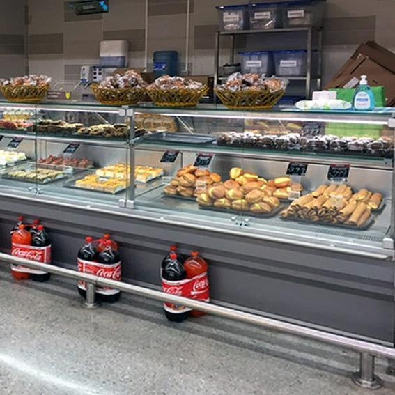 Belgrado 2 Serve-Over Counter, Multi-Temp