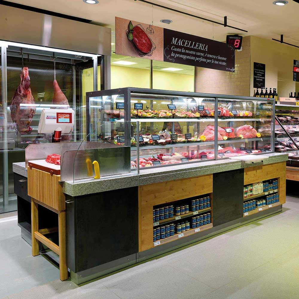 Refrigerated Serve-Over Counter, Stainless Steel