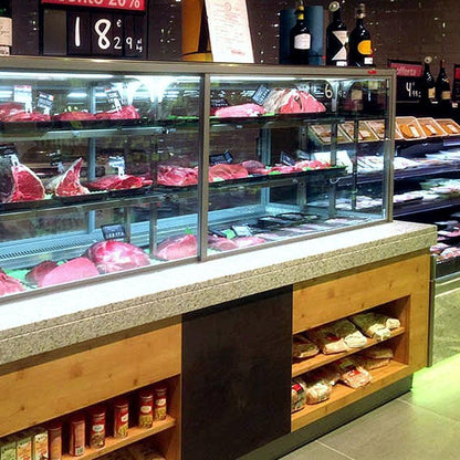 Refrigerated Serve-Over Counter, Stainless Steel