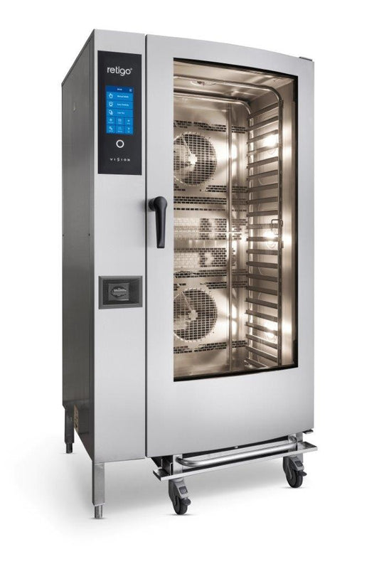 Blue Vision Combi Cepeškrāsns, 20× GN 1/1, skārienekrāns