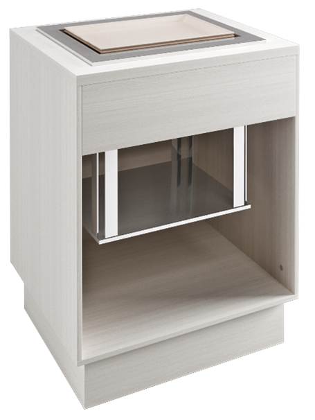 Modules for tray dispenser mounting