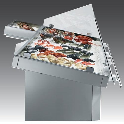 Fish Serve-Over Counter, Modular, Remote Cooling