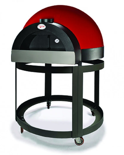 Wood-Fired Pizza Oven, 2 Pizzas, Fixed Hearth