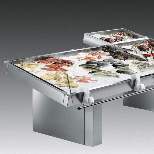 Fish Serve-Over Counter, Modular, Remote Cooling