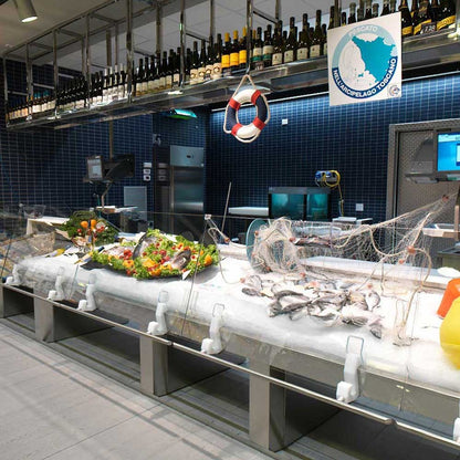Fish Serve-Over Counter, Modular, Remote Cooling
