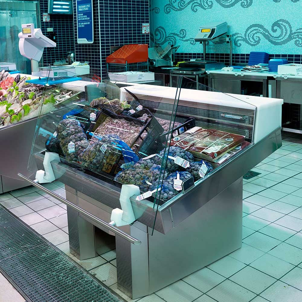 Fish Serve-Over Counter, Modular, Remote Cooling