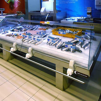 Fish Serve-Over Counter, Modular, Remote Cooling