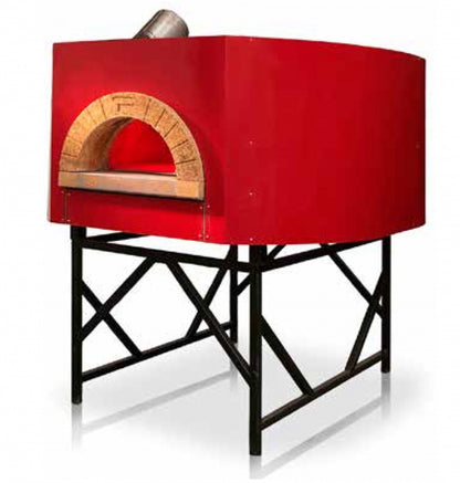 Wood-Fired Pizza Oven, 16 Pizzas, 1400×1750 mm