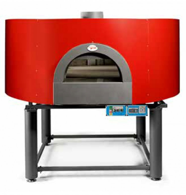 Rotating Wood-Fired Pizza Oven, 150 cm, 14–18 Pizzas