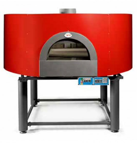 Rotating Wood-Fired Pizza Oven, 150 cm, 14–18 Pizzas