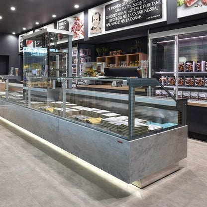London 3 Serve-Over Counter, 0/+4°C, Remote