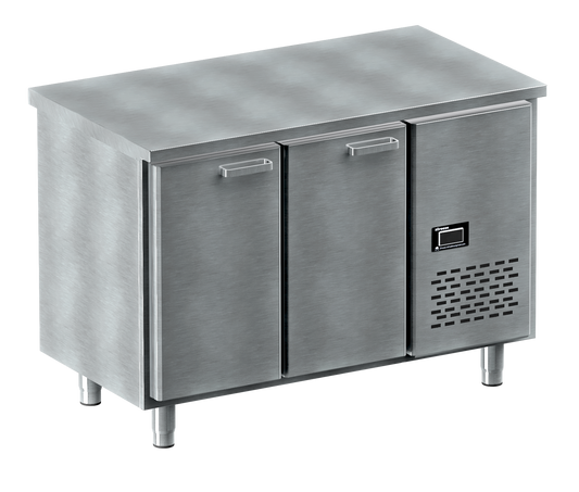 Freezer Table, 2 Doors, 1260 mm, -18/-20°C