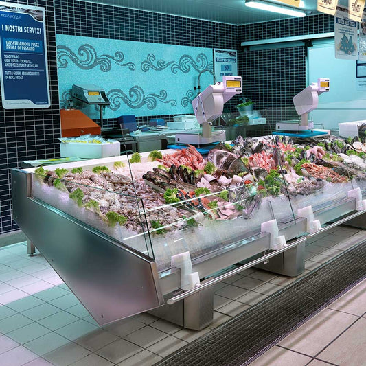 Refrigerated Serve-Over Counter, Custom Finish