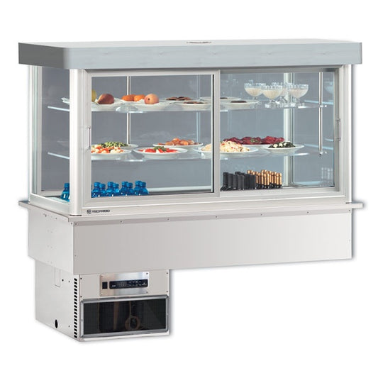 Drop-In Refrigerated Display Case, +4/+10°C