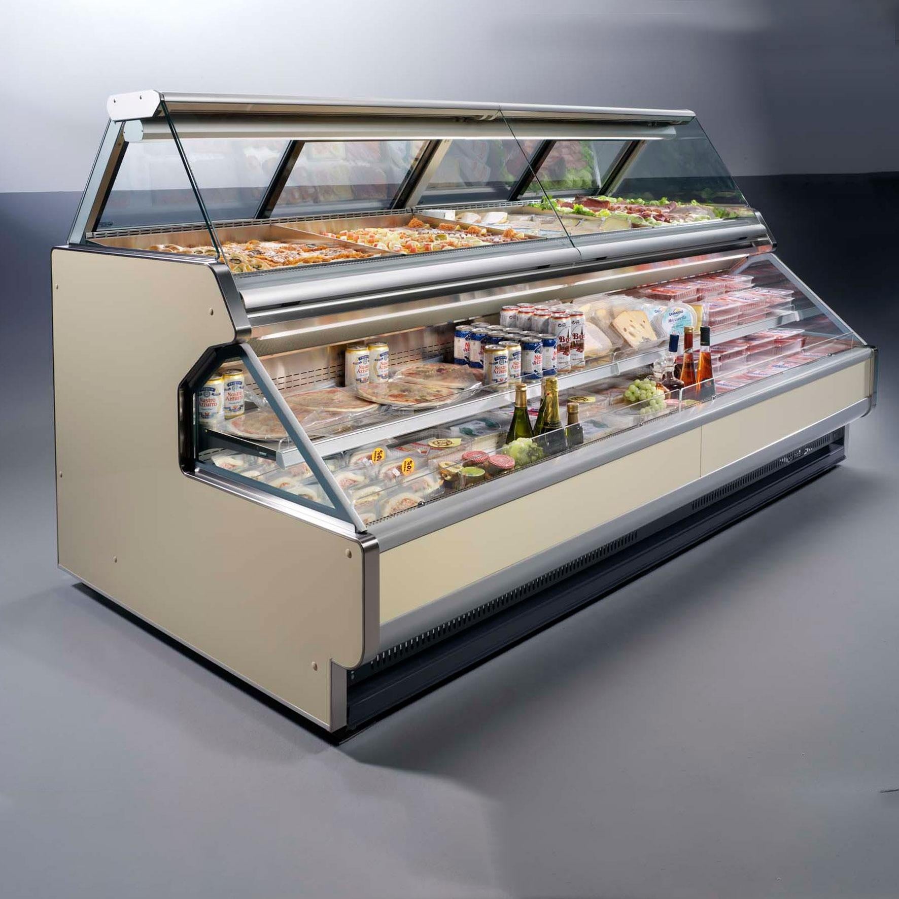 Refrigerated Serve-Over Counter, Stainless Steel