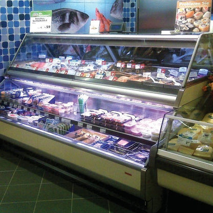 Refrigerated Serve-Over Counter, Stainless Steel