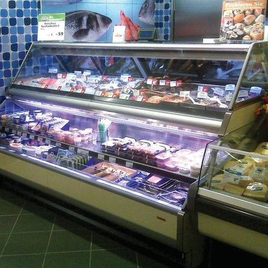 Refrigerated Serve-Over Counter, Stainless Steel