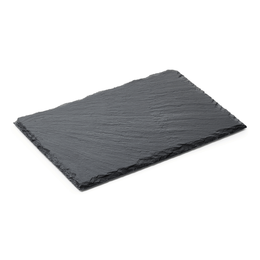 Was Slate Line Natural Slate Plate, 300×200 mm