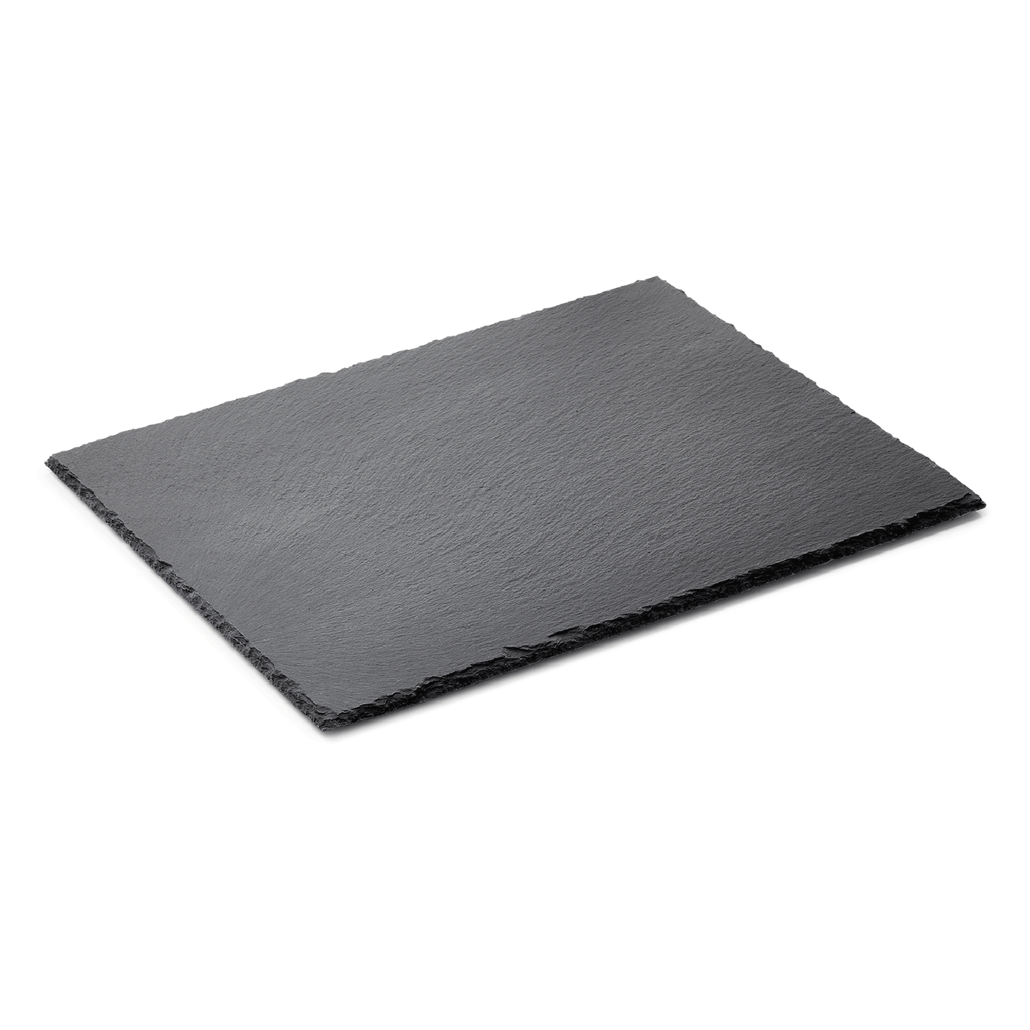 Was Slate Line Natural Slate Plate, 400×300 mm