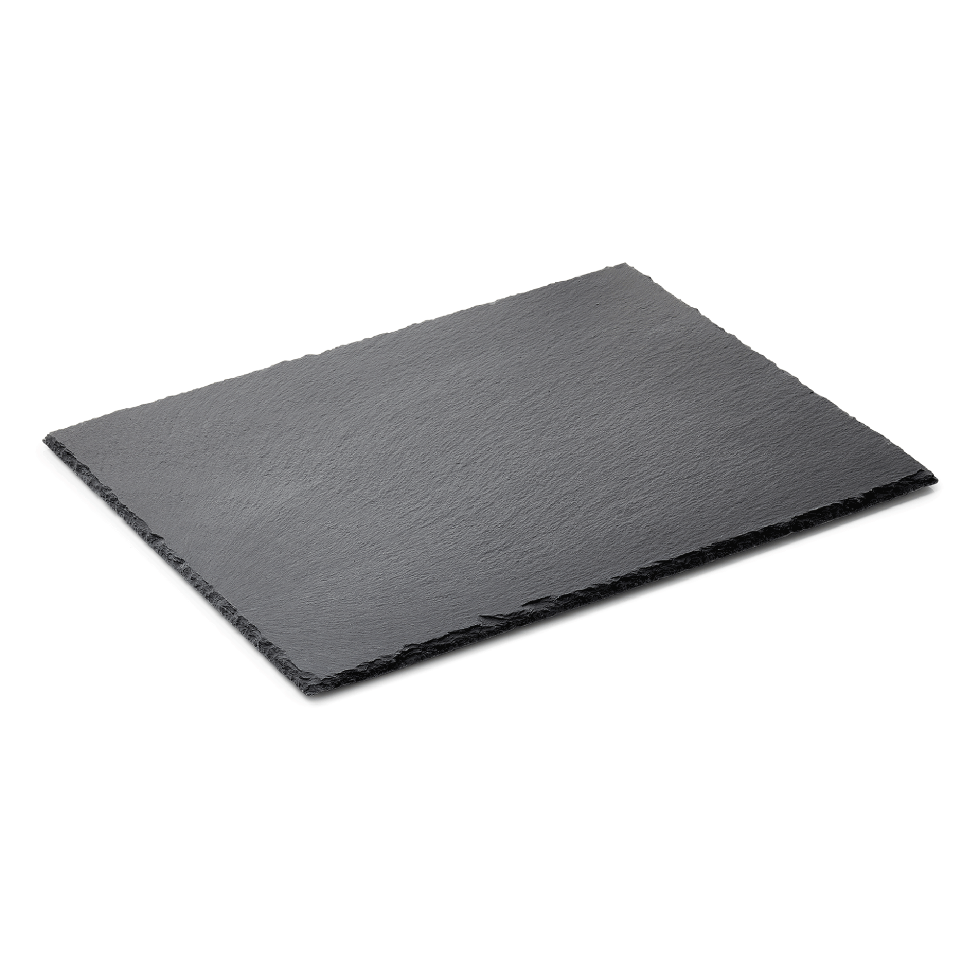 Was Slate Line Natural Slate Plate, 400×300 mm