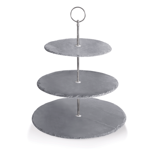Was Slate Line Etagere, 3-Tier, 300 mm