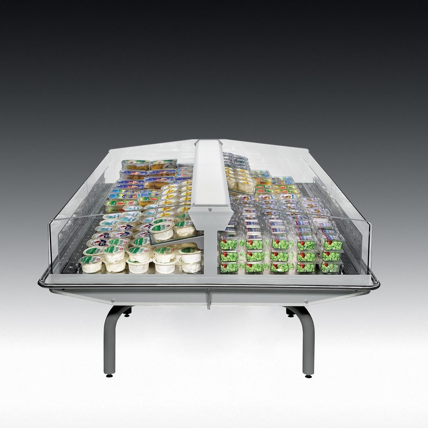 Open Refrigerated Island Display, Plug-In, R452A