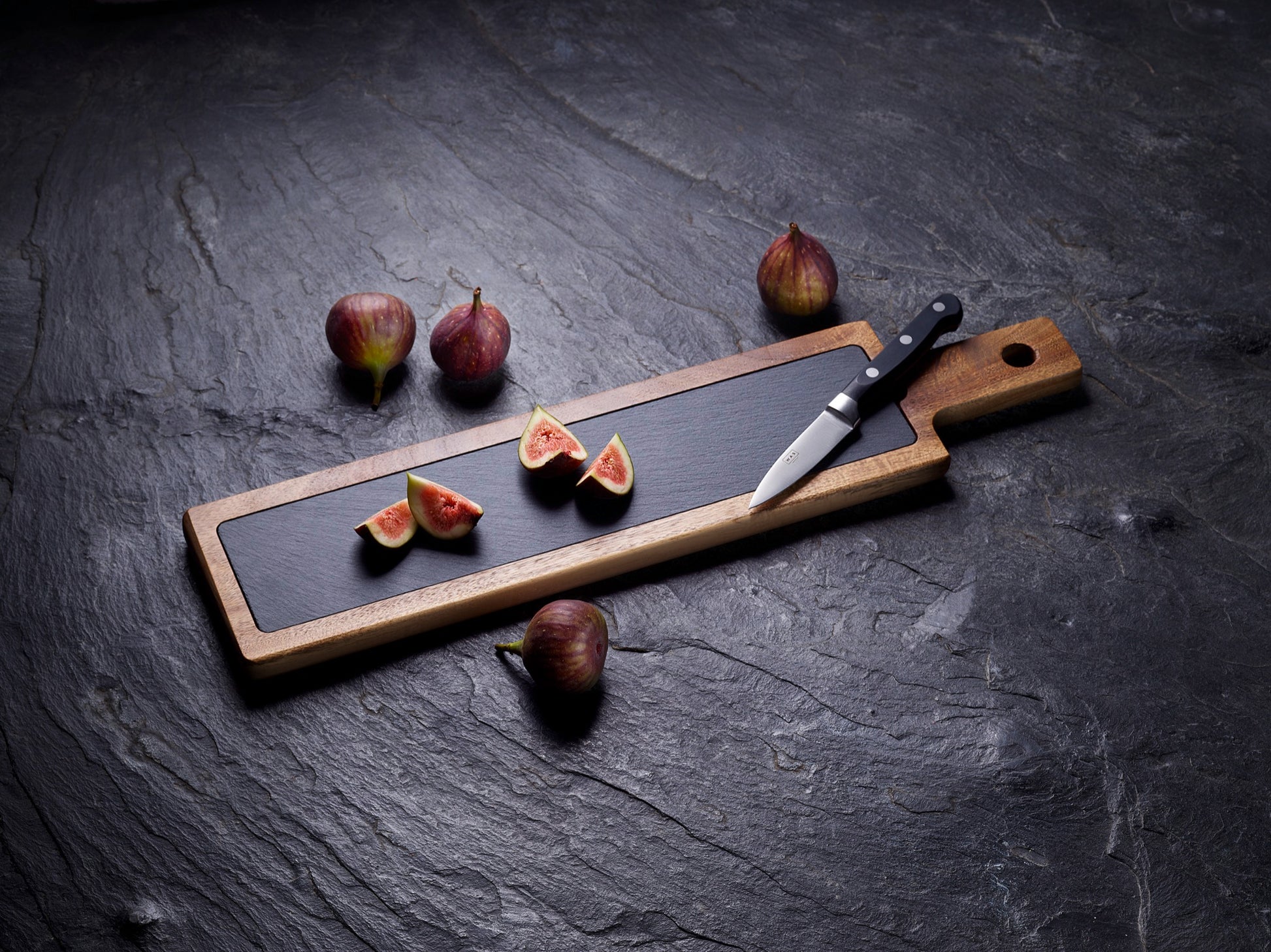 Was Slate & Serve Serving Board, 542×128 mm