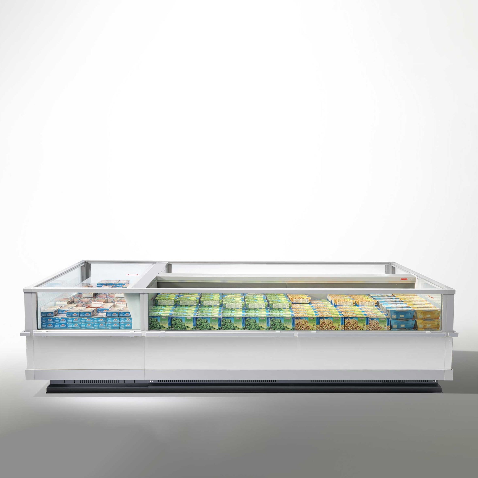 Open Refrigerated Island, Narrow, -25/+2°C, Remote