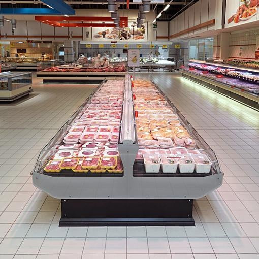 Open Refrigerated Island Display, Remote