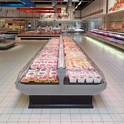 Open Refrigerated Island Display, Remote