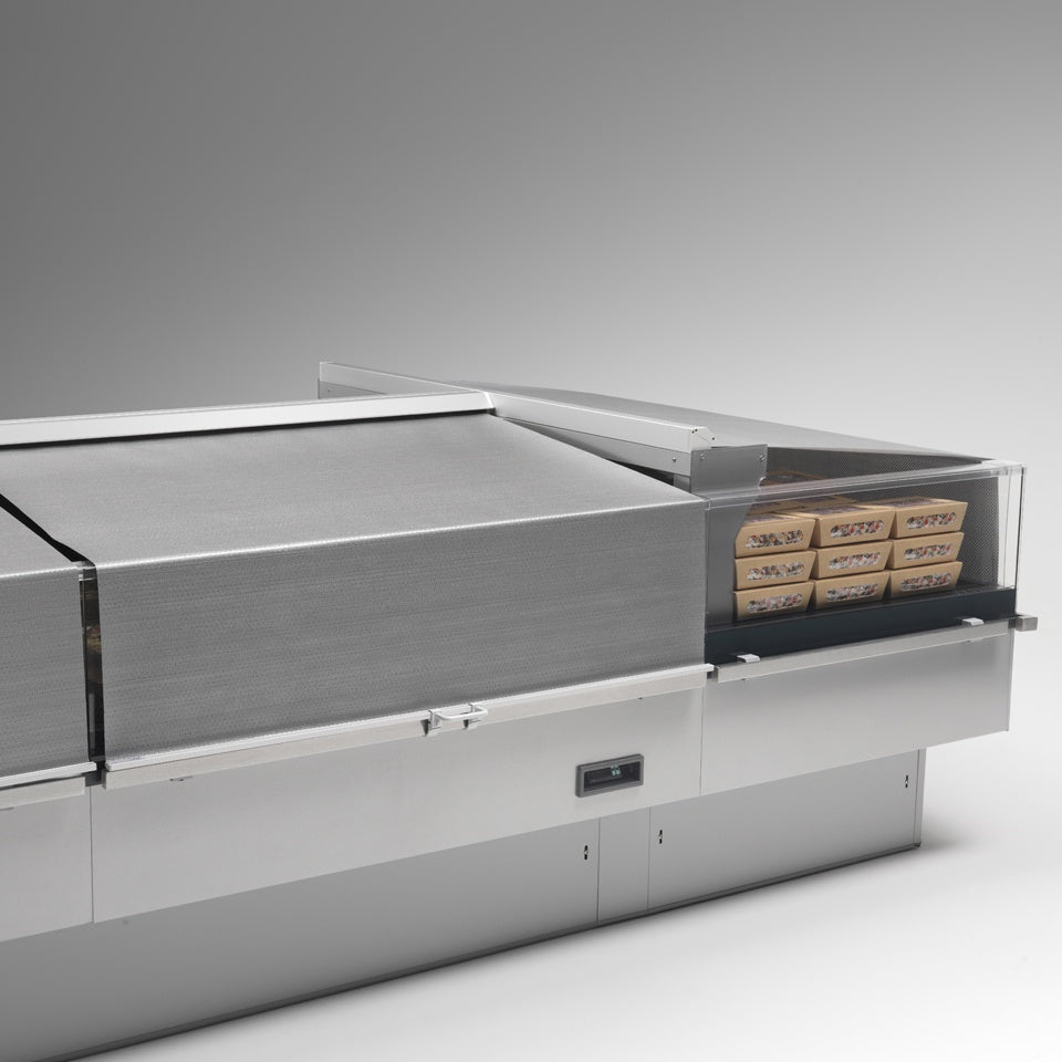 Open Refrigerated Island, Double Basin, 0/+4°C