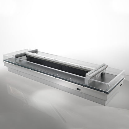 Open Refrigerated Island, Double Basin, 0/+4°C