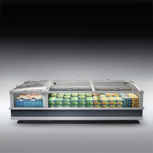Remote Closed Island, Dual-Basin, Remote Refrigeration