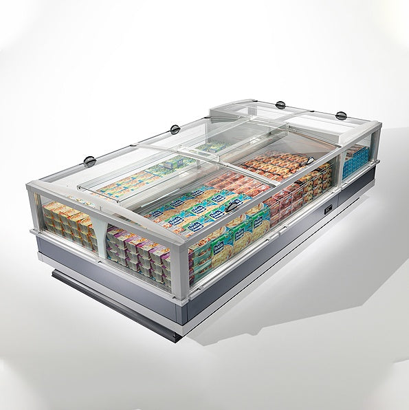 Remote Closed Island, Dual-Basin, Remote Refrigeration