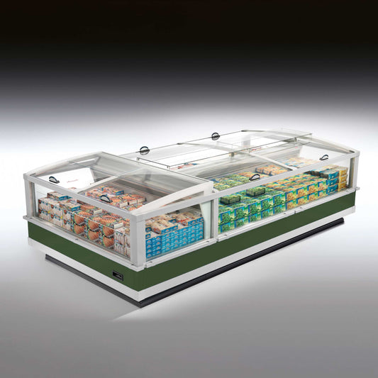 Closed Refrigerated Island, 4-Panel, Remote