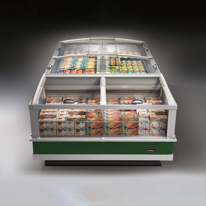 Closed Refrigerated Island, 4-Panel, Remote